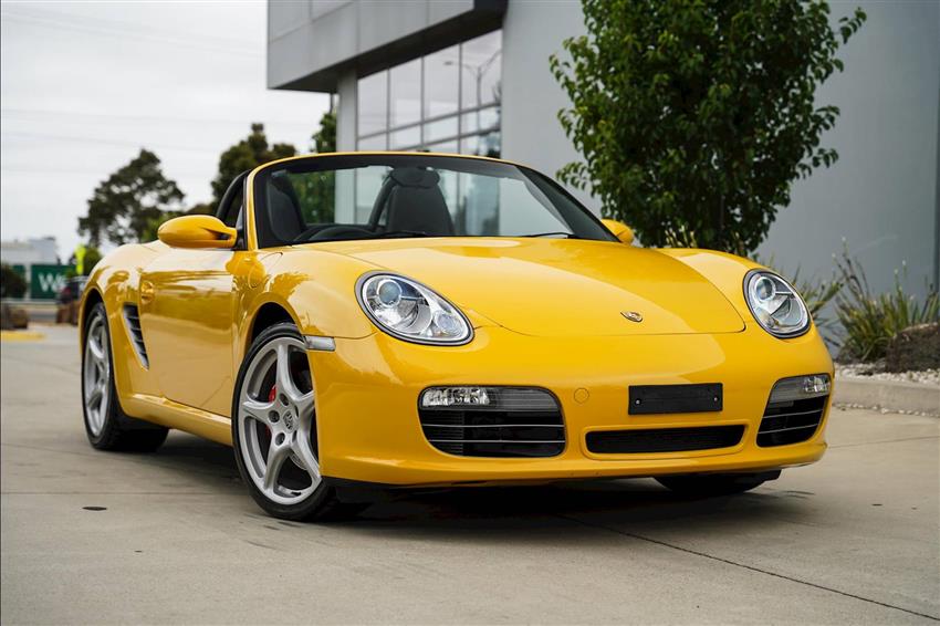 2008 PORSCHE BOXSTER S CONVERTIBLE